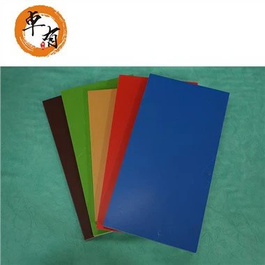 Densità Għolja tal-PVC Fowm Bord Kulur Folja tal-PVC